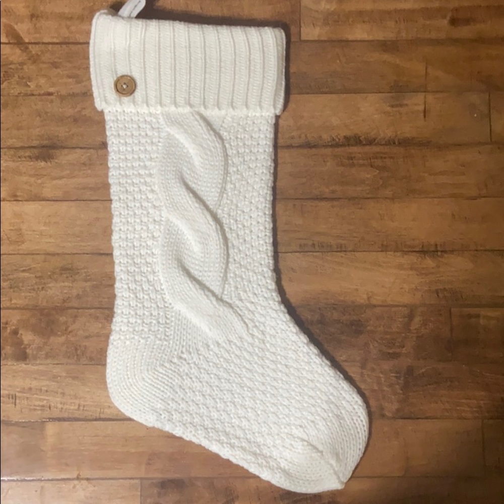 White Christmas Stockings 6 total